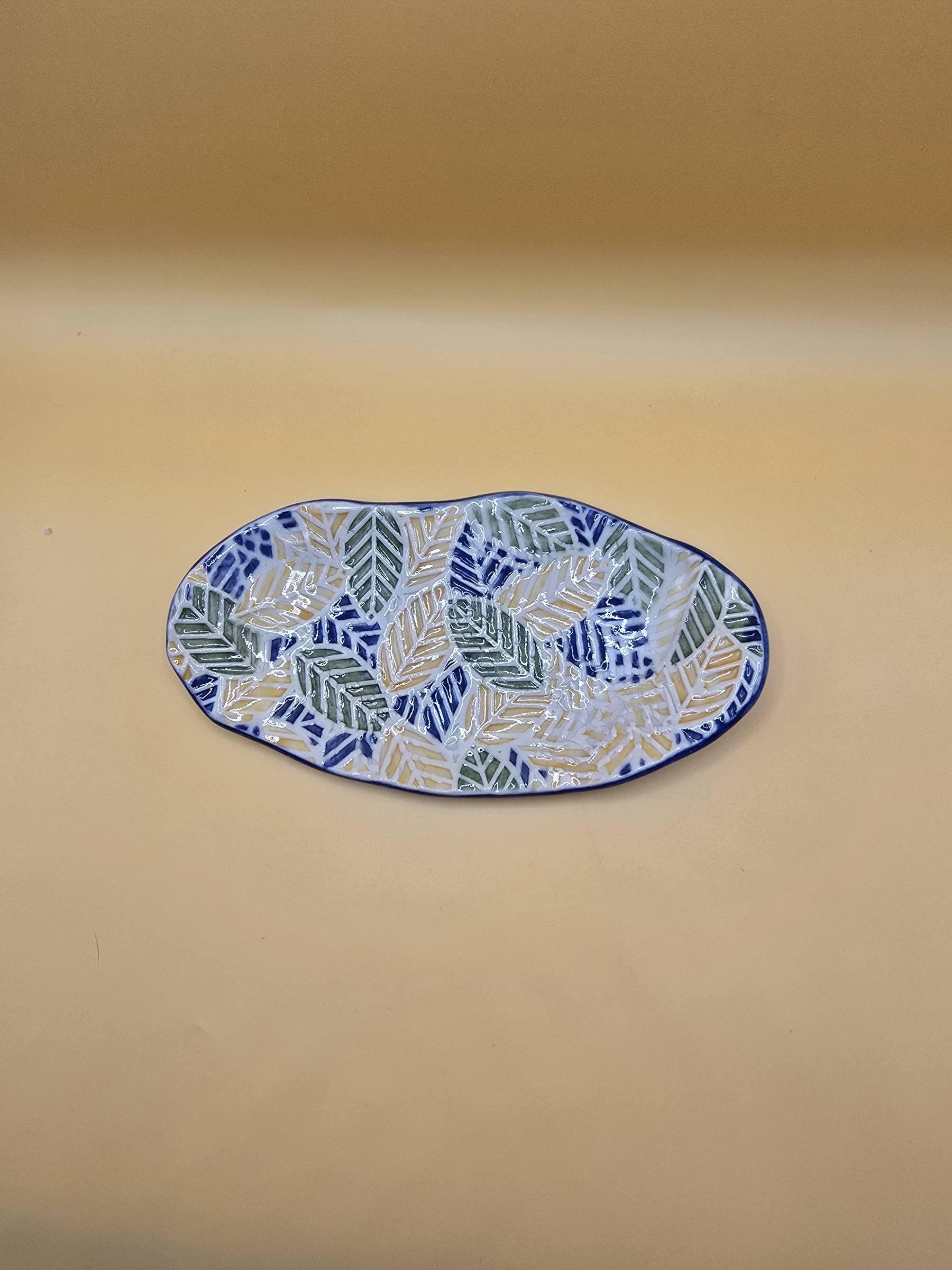 Handmade serving tray by Clay Therapy